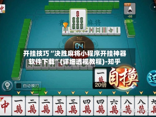 开挂技巧“决胜麻将小程序开挂神器软件下载”(详细透视教程)-知乎-第2张图片