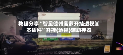 教程分享“智星德州菠萝开挂透视脚本插件”开挂(透视)辅助神器-第2张图片