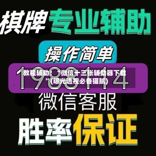 教程辅助！“微信十三张辅助器下载	”(曝光透视必备猫腻)-第2张图片