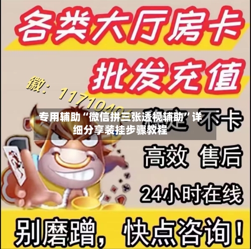 专用辅助“微信拼三张透视辅助”详细分享装挂步骤教程-第2张图片