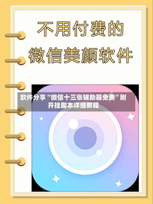 软件分享“微信十三张辅助器免费”附开挂脚本详细教程-第2张图片