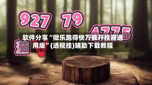 软件分享“微乐跑得快万能开挂器通用版”(透视挂)辅助下载教程-第2张图片