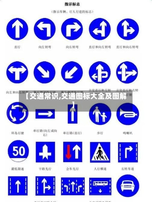 【交通常识,交通图标大全及图解】