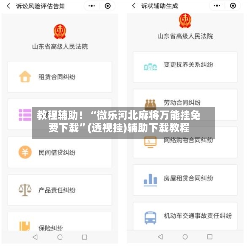 教程辅助！“微乐河北麻将万能挂免费下载”(透视挂)辅助下载教程-第2张图片