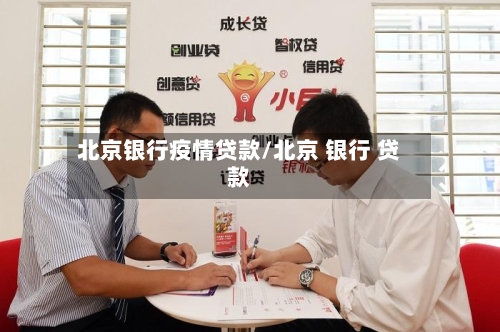 北京银行疫情贷款/北京 银行 贷款