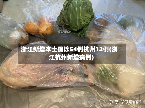 浙江新增本土确诊54例杭州12例(浙江杭州新增病例)-第2张图片