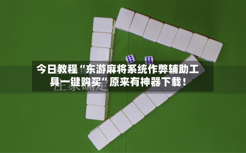 今日教程“东游麻将系统作弊辅助工具一键购买”原来有神器下载！-第3张图片