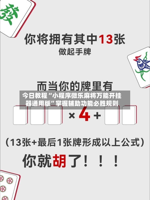 今日教程“小程序微乐麻将万能开挂器通用版”掌握辅助功能必胜规则-第2张图片