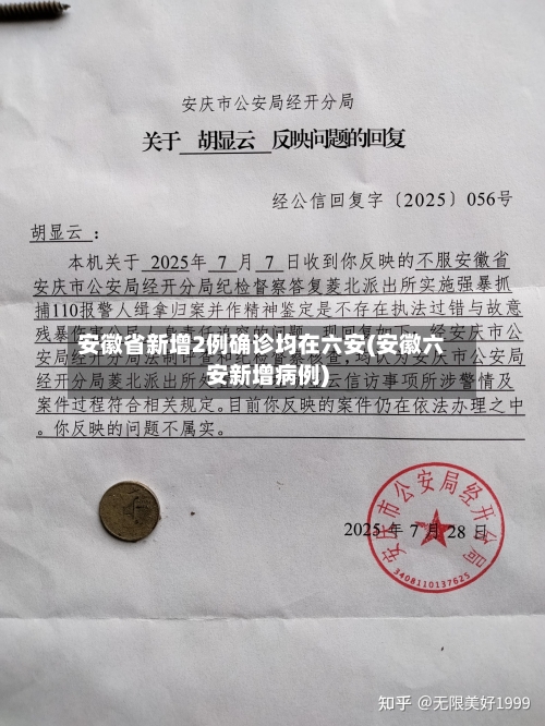 安徽省新增2例确诊均在六安(安徽六安新增病例)-第2张图片