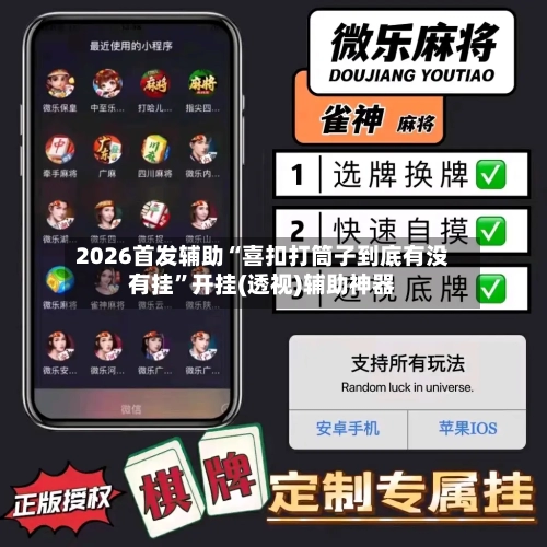 2026首发辅助“喜扣打筒子到底有没有挂”开挂(透视)辅助神器-第3张图片