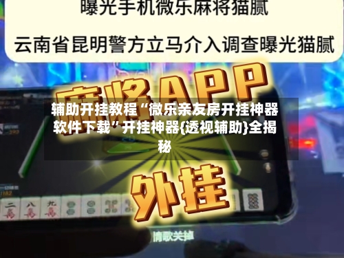 辅助开挂教程“微乐亲友房开挂神器软件下载”开挂神器{透视辅助}全揭秘-第3张图片