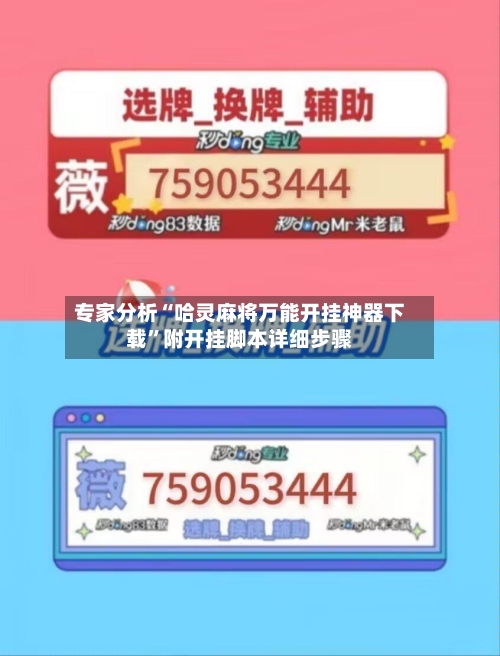专家分析“哈灵麻将万能开挂神器下载”附开挂脚本详细步骤-第3张图片