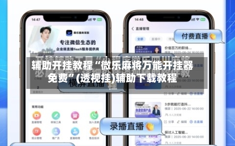 辅助开挂教程“微乐麻将万能开挂器免费”(透视挂)辅助下载教程-第2张图片