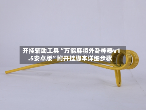 开挂辅助工具“万能麻将外卦神器v1.5安卓版	”附开挂脚本详细步骤-第2张图片