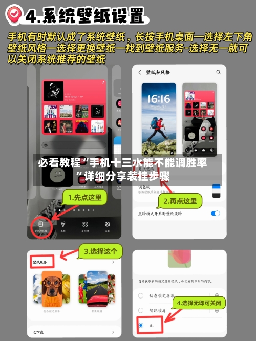 必看教程“手机十三水能不能调胜率”详细分享装挂步骤-第2张图片