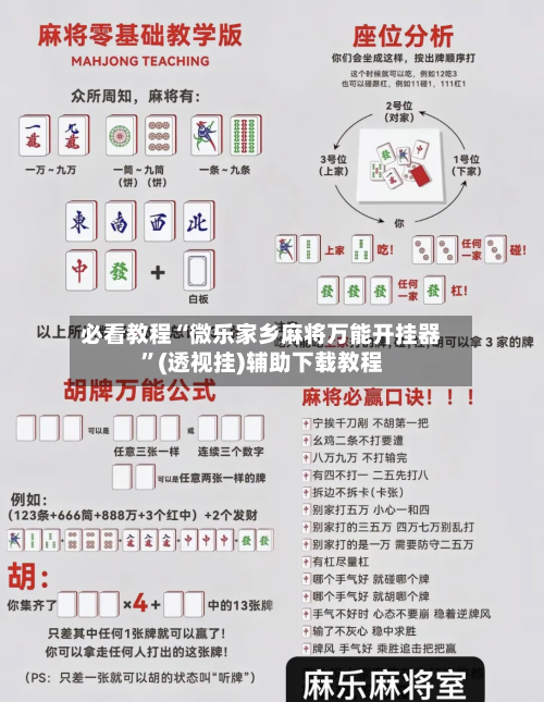 必看教程“微乐家乡麻将万能开挂器”(透视挂)辅助下载教程-第3张图片