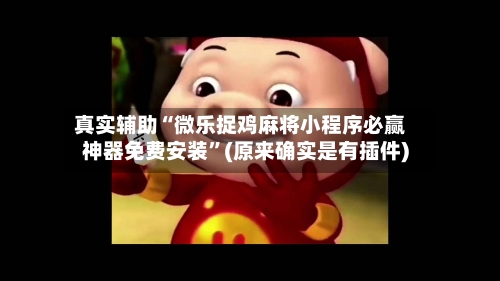 真实辅助“微乐捉鸡麻将小程序必赢神器免费安装”(原来确实是有插件)-第3张图片