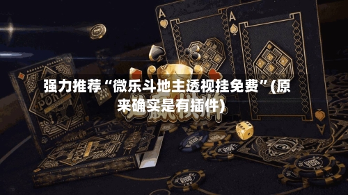 强力推荐“微乐斗地主透视挂免费”(原来确实是有插件)-第3张图片