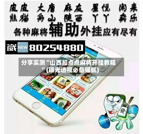 分享实测“山西扣点点麻将开挂教程”(曝光透视必备猫腻)-第2张图片