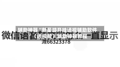 辅助神器“新星游开挂透视辅助软件”（透视挂）辅助神器教程-第3张图片