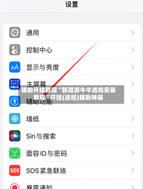 辅助开挂教程“新道游牛牛透视安装教程”开挂(透视)辅助神器