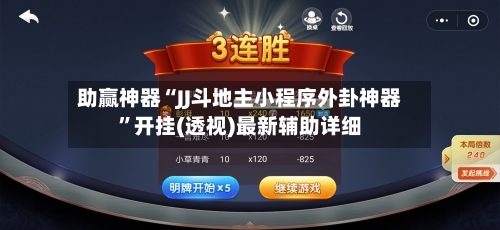 助赢神器“JJ斗地主小程序外卦神器”开挂(透视)最新辅助详细-第2张图片