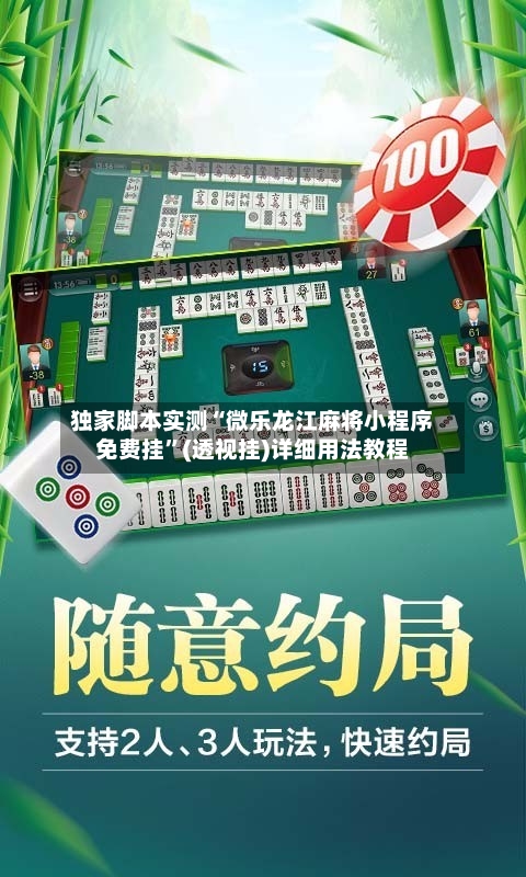 独家脚本实测“微乐龙江麻将小程序免费挂	”(透视挂)详细用法教程-第2张图片