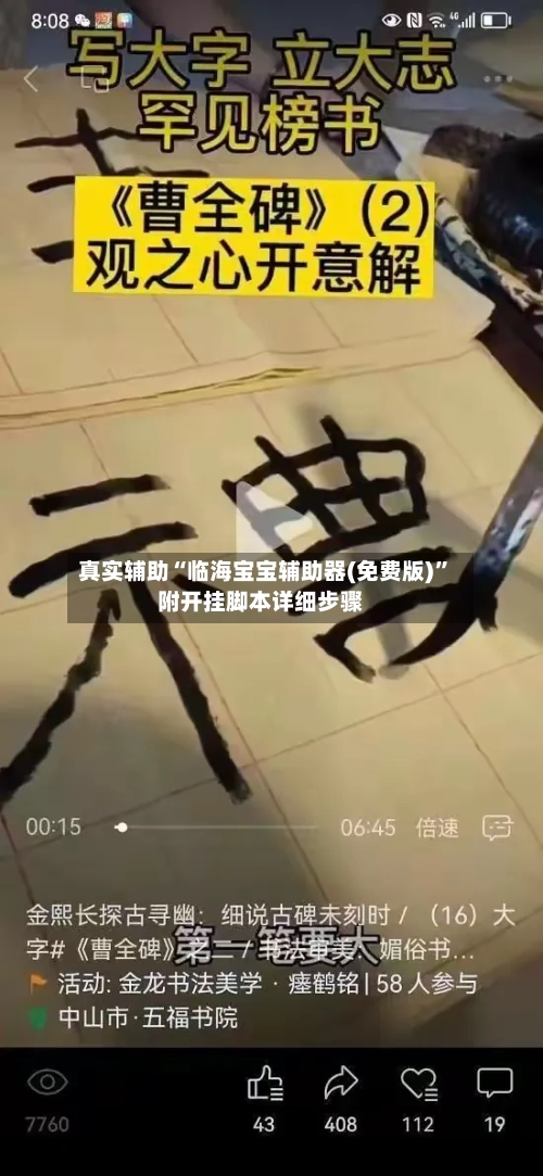 真实辅助“临海宝宝辅助器(免费版)”附开挂脚本详细步骤-第2张图片